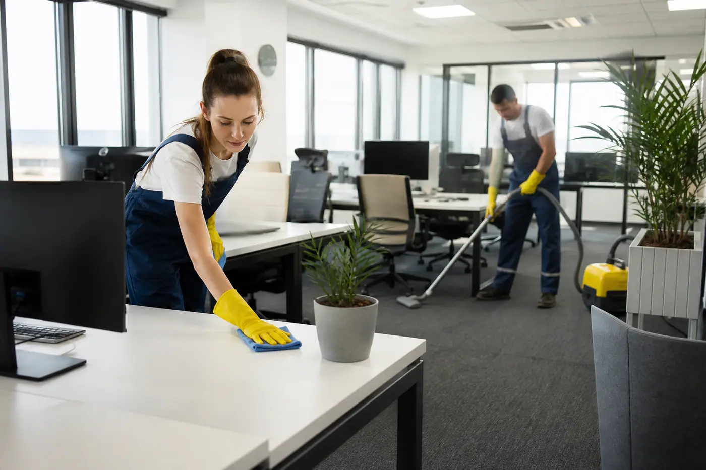 Office cleaning best practices for productive workplaces